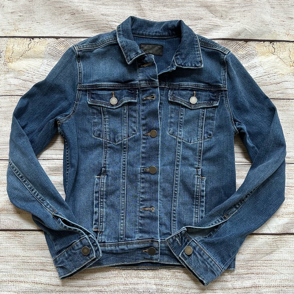 Articles of Society Medium Wash Denim Jean Jacket Ladies Size S